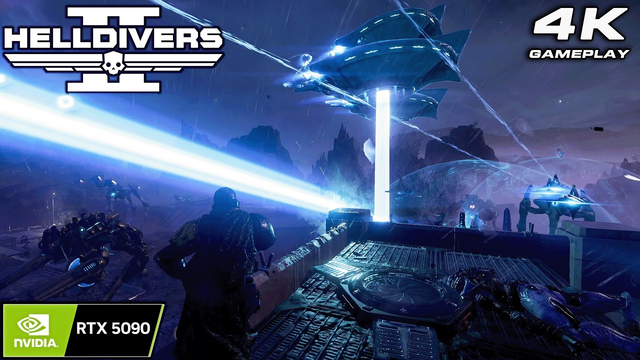 Helldivers 2: 4K Gameplay No Commentary ULTRA Settings | RTX 5090 P1208 - YouTube