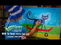 The Very Airy Library | How to Paint Pete the Cat | Featuring James Dean