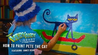 Celebrity The Very Airy Library | How to Paint Pete the Cat | Featuring James Dean Net Worth