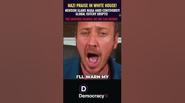 Newsom bekritiseert MAGA, Witte Huis reageert op lof van de nazi