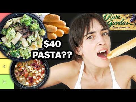 I Tried All The Vegan Options At Olive Garden (this Was Painful)