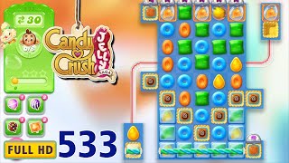 CANDY CRUSH JELLY | Level 533 [NO BOOSTER] FULL HD GAME PLAY