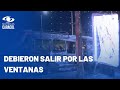 Mariachis venan de una serenata su carro se quem en la avenida suba y perdieron los instrumentos