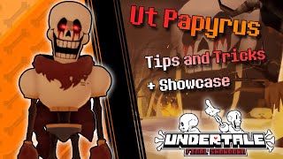 Undertale Papyrus | Tips and Tricks! (Undertale Final Showdown)