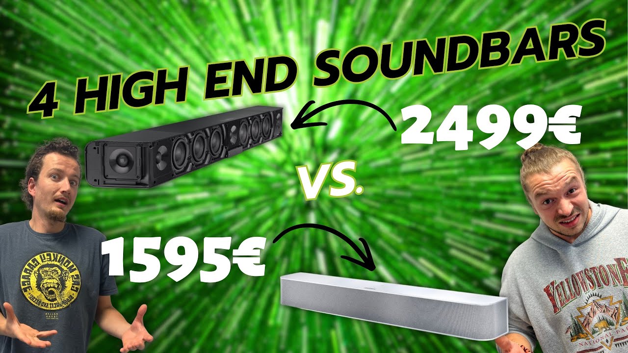 Die besten Soundbars im Soundtest! KEF XIO, Sennheiser AMBEO Max, Devialet Dione, Revox S100
