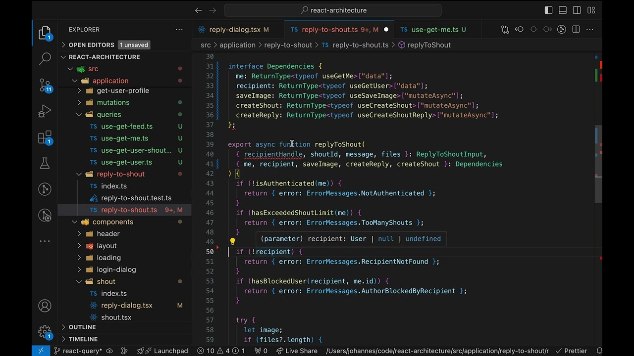 Path To A Clean(er) React Architecture (Part 8) - React-Query
