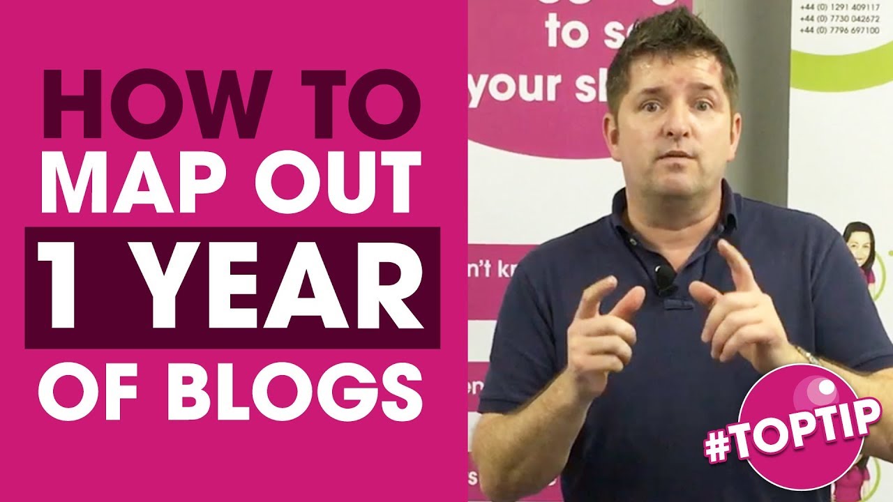 How to map out 1 YEAR of BLOGS | Sales Academy 