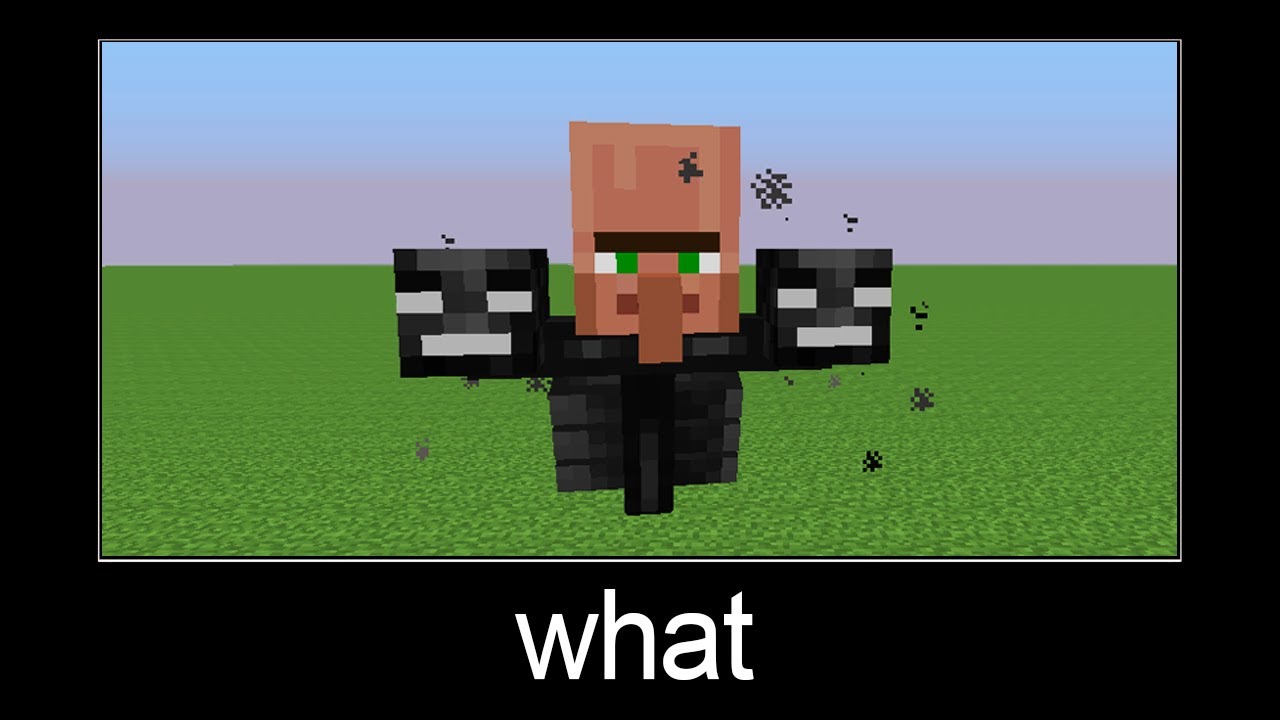 minecraft villager meme