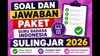 Jawaban Paket Guru Indonesia Sulingjar 2026