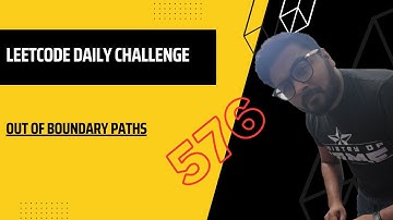 Leetcode Solution [ 576 Out of Boundary Paths ] #leetcode