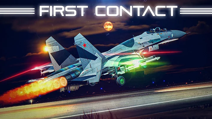 First Contact | Su-27 Flanker Vs NATO F-16 Viper / F-15 Eagle | Digital Combat Simulator | DCS |