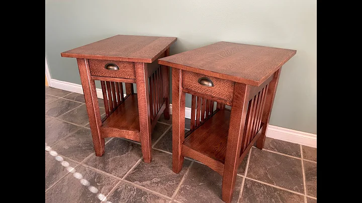 Mission Style Side Tables
