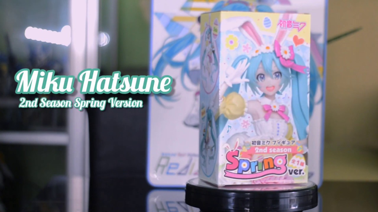 TAITO PRIZE FIGURE  - MIKU HATSUNE 2ND SEASON SPRING VERSION