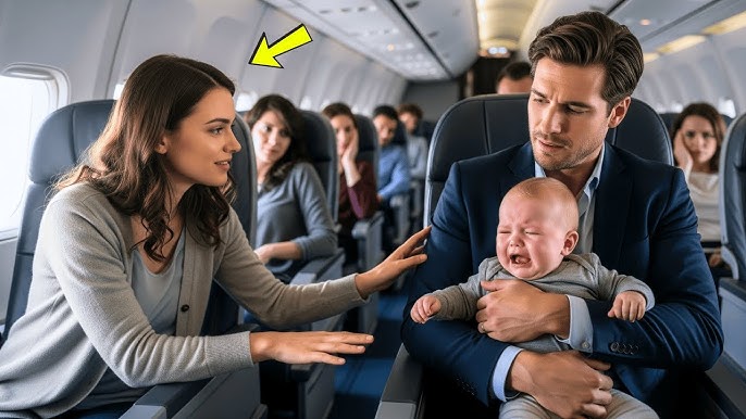 Millionaire's Baby Cries Nonstop on the Plane — Until a Shy Girl Did the  Unthinkable - YouTube