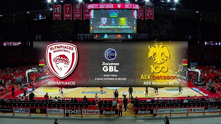 Stoiximan GBL 2024-2025 | Ολυμπιακός – ΑΕΚ Betsson BC | PLAY OFF | 1η Αγωνιστική | Highlights