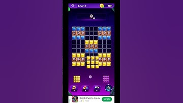 Block Puzzle Level 1 with Puzzle_Daddy ∥ No Booster_All level clear