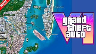 Our First Look at VICE CITY in GTA 6 (Updated Map Preview)