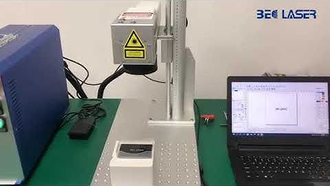 Fiber Optic Portable Laser Marking Machine Auto Focus Motorized Z Axis#fiber #fiberlaser #laser