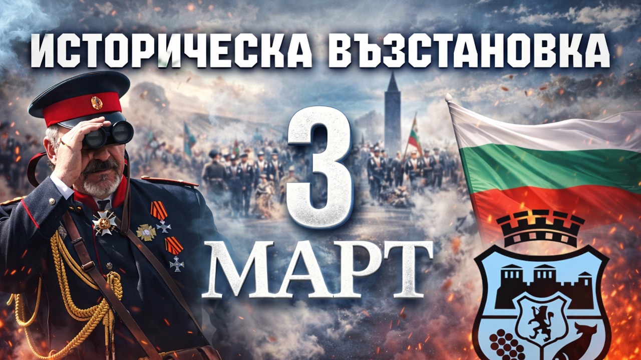 Историческа възстановка на освобождението на Видин по случай 3-ти март - 03.03.2026