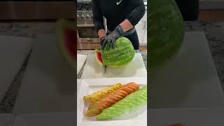 How to make a professional fruit platter ￼#fruit #Food #FYP #Yummy #MothersDay #Eid ￼#art