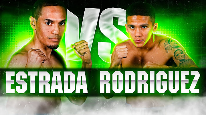 Juan Francisco Estrada vs Jesse Rodriguez HIGHLIGHTS & KNOCKOUTS | BOXING K.O FIGHT HD