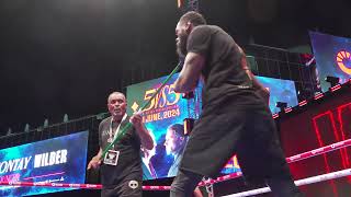 DEONTAY WILDER WORKOUT FOR BIG BANG ZANG EsNews Boxing