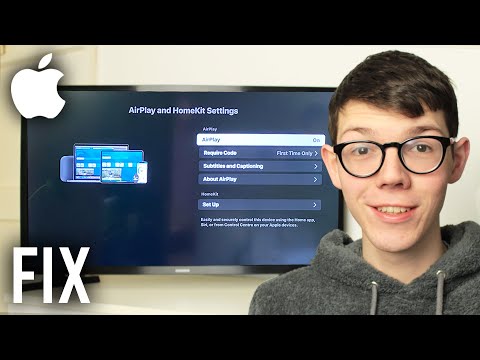 ვიდეო: ვერ დაუკავშირდით samsung tv airplay-ს?