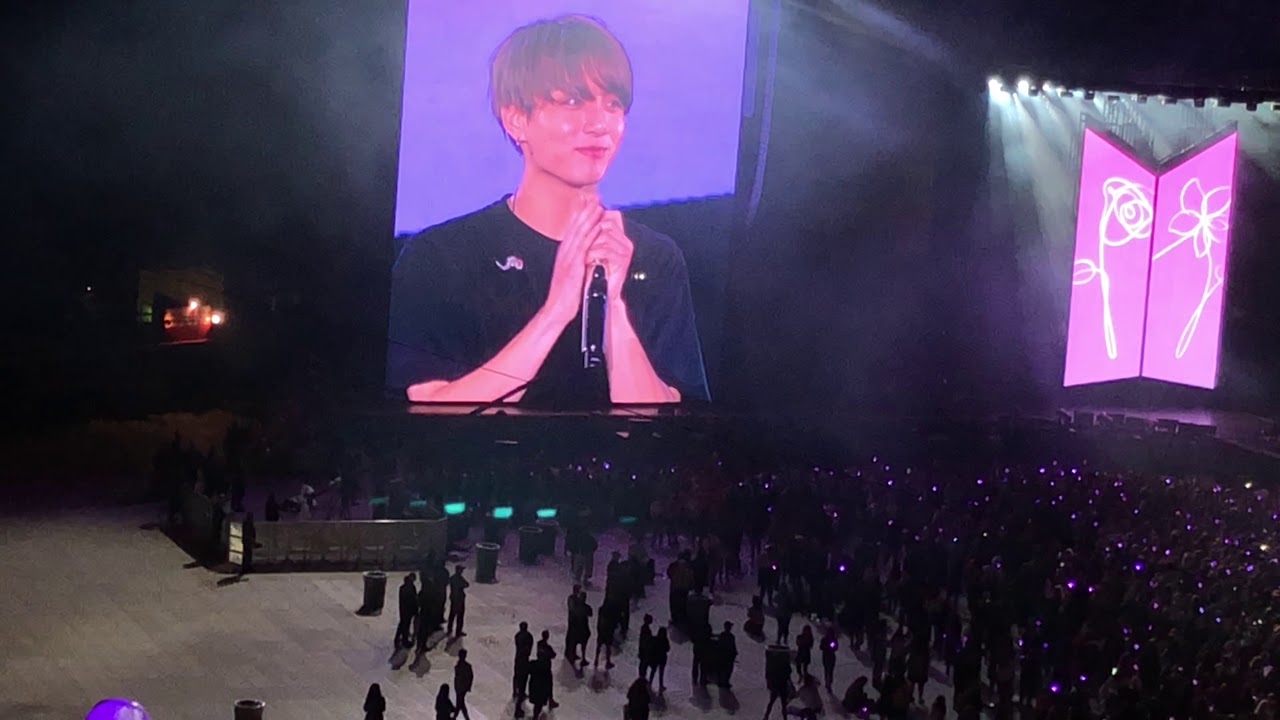 181006 BTS Love Yourself in Citi Field - Ending Ment