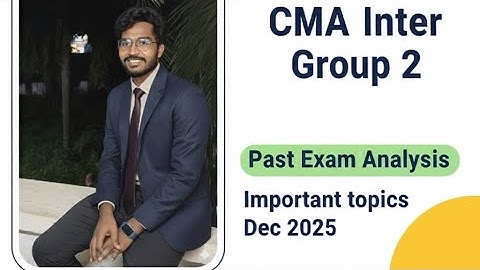 CMA Inter Group 2 –OM&SM Paper Analysis | Important Topics for Dec 2025 | Scoring Strategy 