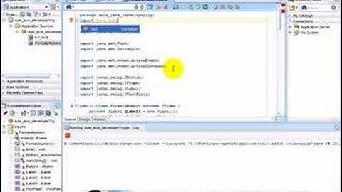 Aula 1617 java - classe DecimalFormat applyPatern JDeveloper