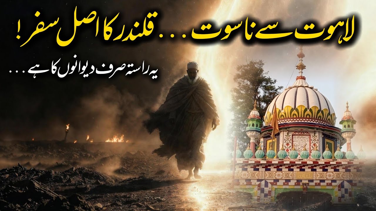 Lahoot Se Nasoot — Qalandar Ka Asal Safar | Haqiqi Faqr Yani Kya? | Dastan Urdu