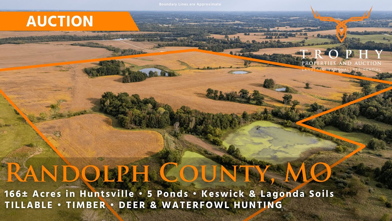 166± Acres in Randolph County, MO Land Auction – TrophyPA.com
