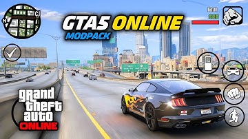 GTA5 ONLINE MODPACK for GTA SA Android 🔥☠️ 