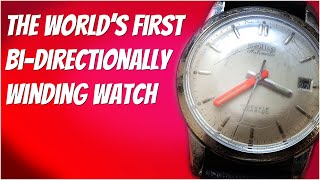 The first bidirectionally winding watch!