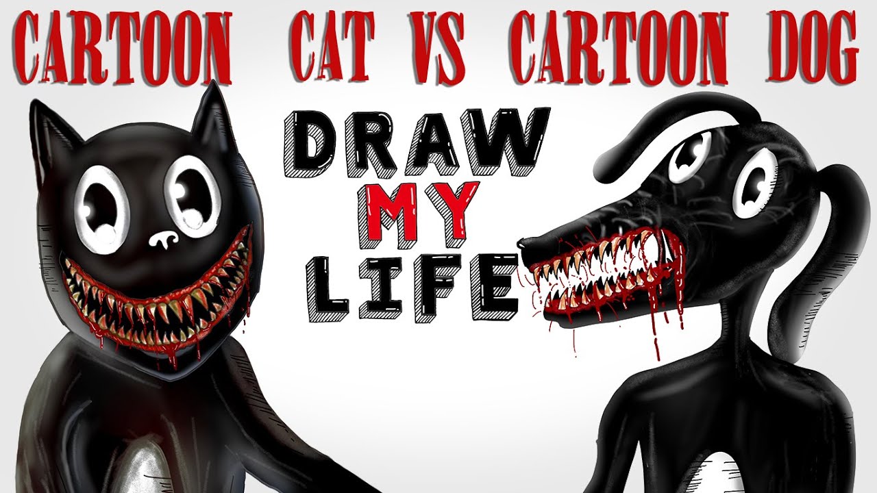 Draw My Life Cartoon Cat Vs Cartoon Dog Youtube