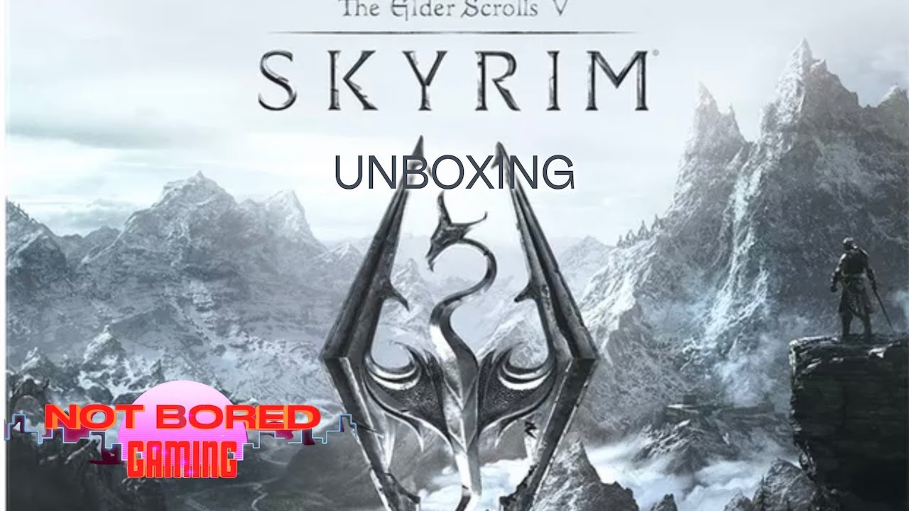 Skyrim: The Adventure Game - Unboxing - Not Bored Gaming - YouTube