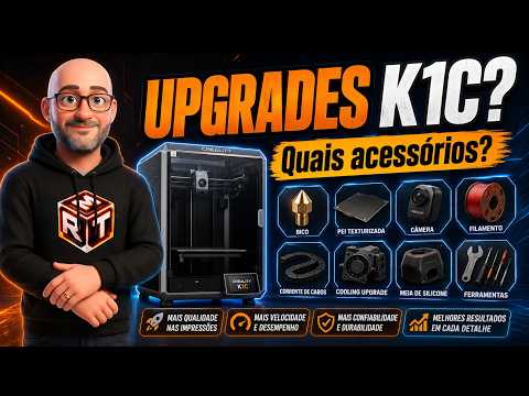 What do I do with the Creality K1C? Tell me what upgrades and accessories you want in the comments.