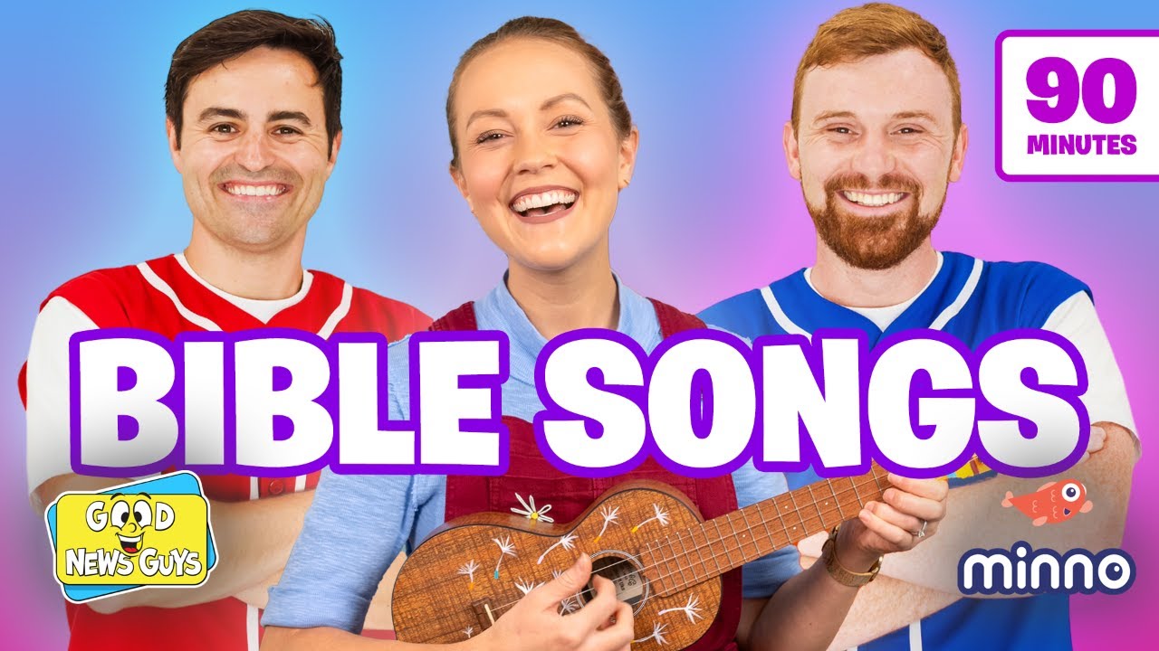 Read My BIBLE / The B-I-B-L-E ✝️ PLUS 90 Minutes of Bible Songs for Kids