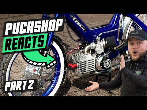 74cc ITALKIT under this Puch MAXI N is pure MADNESS! | Puchshop