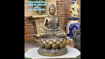 Tượng Phật thích ca #đồcổ #phongthuy #đồđồngxưa #trending #đồđồngnguyễnnghi #tuongphatđong