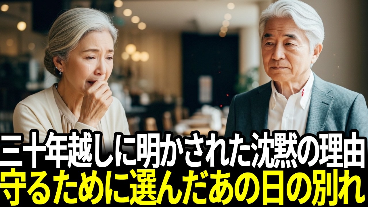 「もっと早く言えばよかった」三十年越しに知ったあの日の真実...