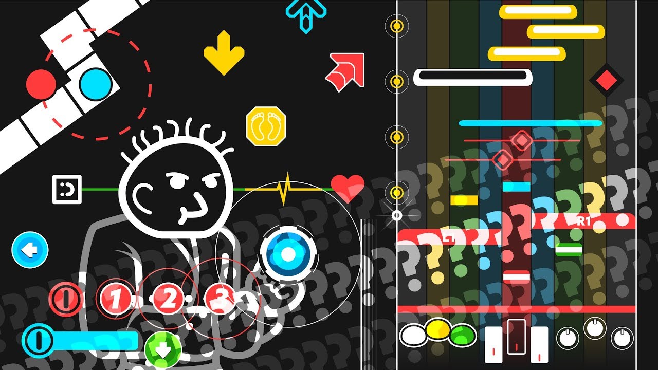 리듬게임 23가지를 한곡에 뭉치면? 리듬게임 뭉치기