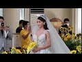 Jona Viray sings on Kris Bernal Wedding