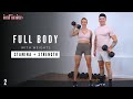 40 min full body stamina workout  weights  bodyweight  muscular endurance