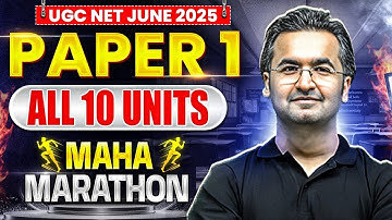 UGC NET June 2025 Paper 1 | Maha Marathon - All 10 Units | UGC NET Paper 1 | Nishant Sir