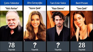 Возраст и настоящие имена актеров турецких сериалов Ялы Чапкины