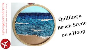 Quilling Paper - Ocean Waves  Quilling, Quilling paper craft