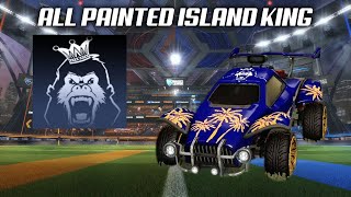 All Painted Island King Decal Showcase - Rocket League Showcase screenshot 4