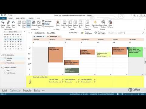 Microsoft Office 365 - Outlook 2013 - Calendar Training