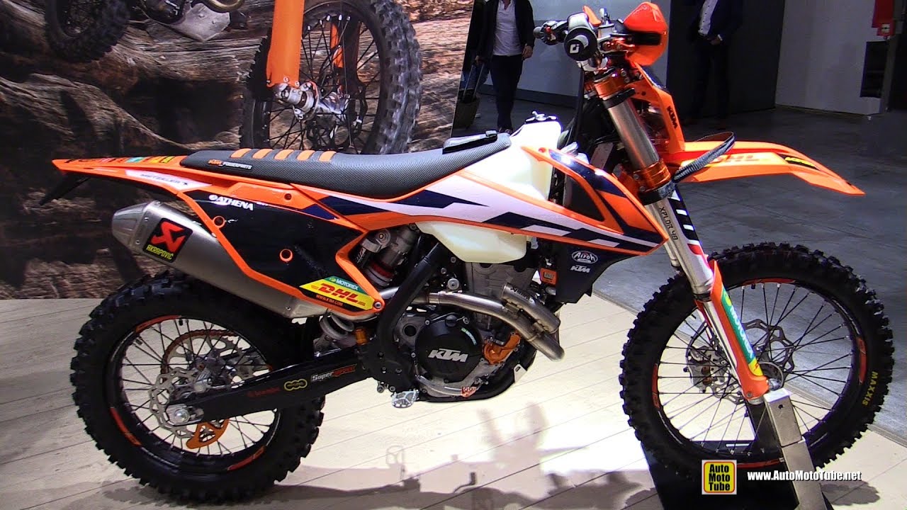 2017 KTM 350 EXC-F - Walkaround - 2016 EICMA Milan - YouTube